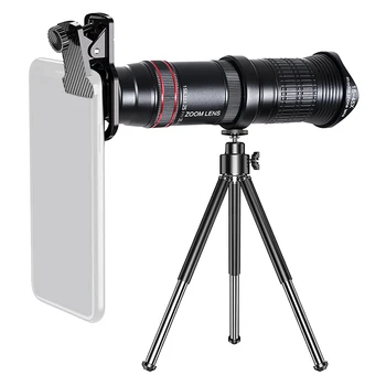 HD 14X - 45X Artinimo Zoom Len,Dual Focus Optika Monokuliariniai Teleskopas Smartfon tolimojo Telefono Objektyvas