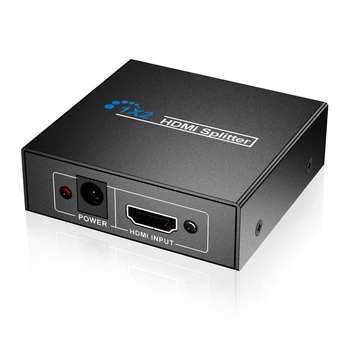 HDMI Splitter 1X2 1080P HD Vaizdo įrašus su Sn Palaikymo 3D HDMI1X2 Switcher HDTV, STB, DVD ir Projektorius(ES KIŠTUKAS)