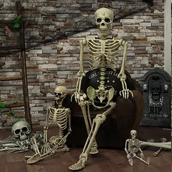 Helovinas Žmogaus Skeletas Kaukolės Haunted House Pokštas Prop Dovanų Dekoravimas
