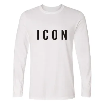 Hip-Hop t-shirt Karšto Pardavimo Mados Ženklo simbolį marškinėliai Juokingi marškinėliai vyrams Su Atsitiktinis Piktogramą fitneso Modelis ilgomis Rankovėmis marškinėliai, 3xl