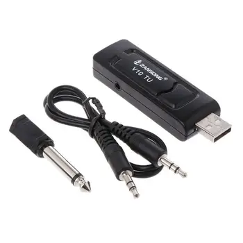 HobbyLane UHF USB 3,5 mm 6.35 mm, Bevielis Mikrofonas, Garsiakalbis Nešiojamą Mic su Imtuvas Karaoke Kalbos Garsiakalbis