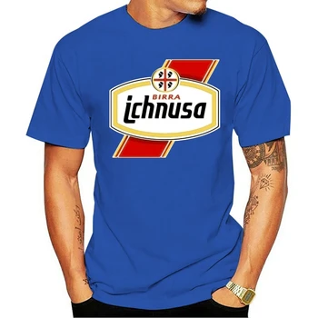 Ichnusa Birra T-Shirt Juoda Alaus Sardinija, Italija alkoholio