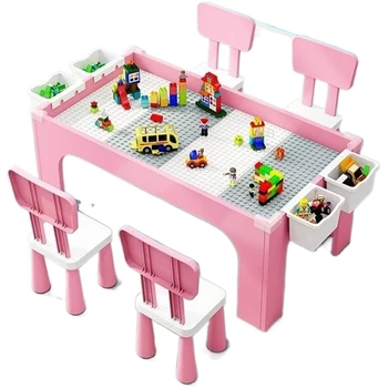 Infantil Kindertisch Vaikams Žaisti Tavolino Bambini, skirtas Stolik Dla Dzieci Kėdės ir Žaidimas Kinder Tyrimo Biuro Enfant Vaikai Lentelė