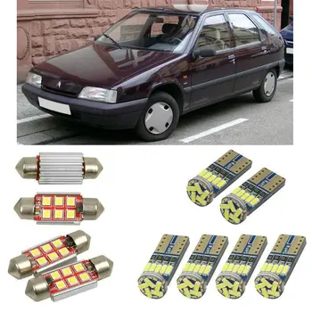 Interjero led Automobilių žibintai citroen zx universalas n2 hečbekas dome lemputės automobiliams Licenciją Plokštelės Šviesos 10pc