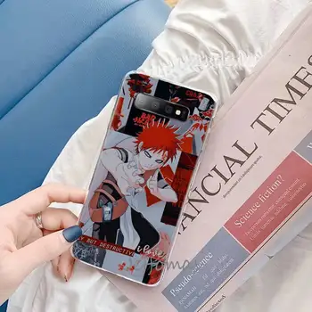 Itachi Uchiha Naruto Anime Black Telefono dėklas Samsung Galaxy S5 S6 S7 S8 S9 S10 S10e S20 krašto plius lite