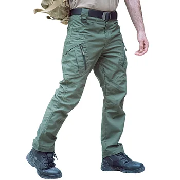 IX9 Taktinis Krovinių Kelnės Kelionėse Mens Kelnės Kempingas, Žygiai Kelnes SWAT Kamufliažas Karinės Armijos Kovos Kelnės Vyrams