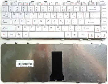 JAV Balta Naujas lietuvių Pakeisti nešiojamojo kompiuterio klaviatūra Lenovo Y450 Y550 V460 B460 Y460 20020 Ideapag Y450 Y450A Y450G Y550 Y550A
