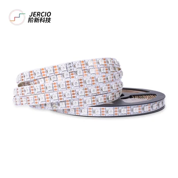 JERCIO RGB sk6812 ws2812b Smart LED šviesos juostelės 5050ic 30/60/144 pixel/led/m；Kietas patogu atskirų adresuojamo ip20/65/67 DC5v