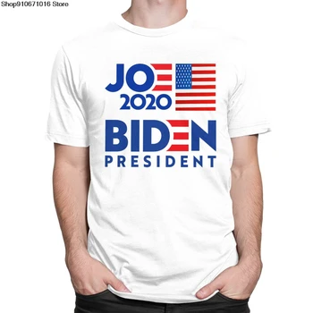 Joe Bidenas 2020 Balsuoti Marškinėliai Vyrams iš Anksto sumažėjo Medvilnės Laisvalaikio T-shirt Mados Trumpas Rankovėmis Demokratas Tee Slim Fit Drabužiai Merch