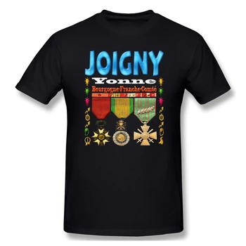 Joigny Yonne Bourgogne-Franche-Comté Vyrų Pagrindinio trumpomis Rankovėmis T-Shirt, Derliaus R269 Marškinėlius Eur Dydis