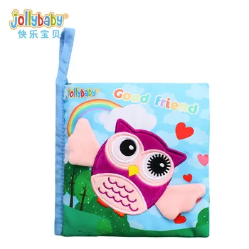 Jollybaby Žaislai Ankstyvo Mokymosi Medžiaga Knygų Baby Touch Knygų Vaikams Žaislus, Mokymosi