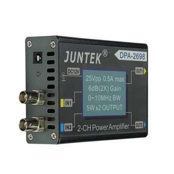 JUNTEK DPA-2698 dual-kanalų DPA2698 vienalaikio dvipusio ryšio kanalų Skaitmeninio Valdymo signalas 2-CH galios stiprintuvo Aukštesnės Galios stiprintuvas