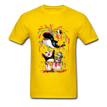 Juokinga T-shirt Vyrai Marškinėlius Banginis Vonios Kartą Medvilnės Vyrų T Shirts Vasaros trumpomis Rankovėmis Viršūnes Dominuojančių Hip-Hop Tees Lašas Laivybos