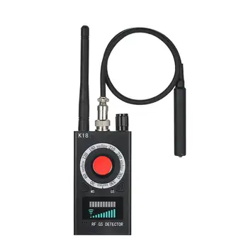 K18 Multi-funkcija Anti Detektoriumi, vaizdo Kameros GSM Garso Klaidą Finder GPS Signalo Objektyvas RF Tracker Aptikti Belaidę Produktų 1MHz-6.5 GHz