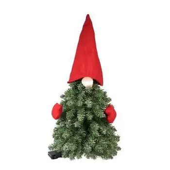 Kalėdų Eglutė Skrybėlę Apdailos Lėlės Papuošalas Pakabukas Kūrybos Medis Viršų Star Apdailos Kalėdų Namuose Karantino