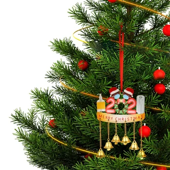 Kalėdų Eglutė Varpas Kabo Pakabučiai Kalėdų Dekoracijas Namams Šalis Naujųjų Metų 2021 Dovanos Pridėti Festivalio Atmosferą