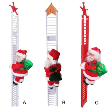 Kalėdų prekių Kalėdų papuošalai Kalėdų Senelis elektros kopėčių papuošalai naujų papuošalų atostogų apdailos reikmenys