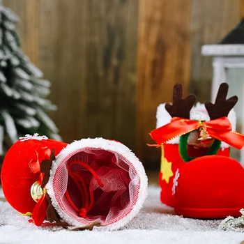 Kalėdų Saldainiai Batai Sweet Saugojimo, Pakavimo Namų Dekoro Šalies Mielas Nešiojamų Dovanų Dėžutėje Festivalis Didelės Talpos Naujųjų Metų Ornamentu