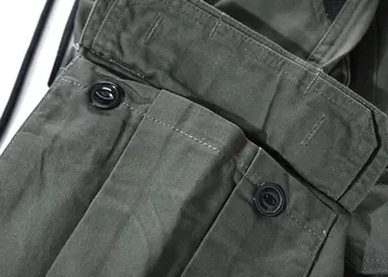 Karinės Kietas Krovinių Kelnės Multi-Pocket Jogger Armijos Kelio Taktinės Kelnės Vyrams Hip-Hop Grobis Streetwear Oranžinė/Žalia 3XL