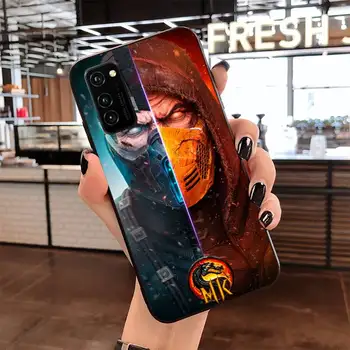 Karšto Mortal Kombat Coque Shell Telefono dėklas Samsung S20 plus Ultra S6 S7 krašto S8 S9 plus S10 5G lite 2020 m.