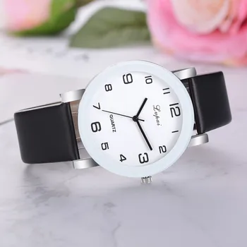 Karšto Parduoda Aukštos Kokybės Prekės ženklo Žiūrėti Lvpai Moterų Laikrodžiai Kvarco Odos Mens Watch Analoginis Ponios Suknelė Laikrodį relogio