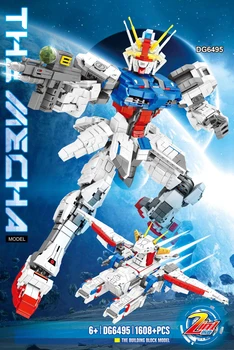 Karšto super robotas karo GAT-X105 Mobile Suit Gundam seed Strike kūrimo bloką Arkangelo 2in1 modelis plytų žaislų kolekcija berniukams