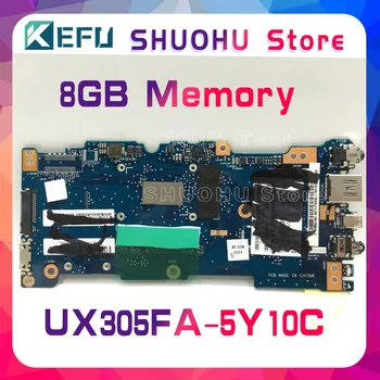 KEFU Už ASUS UX305FA UX305F UX305 8GB/Atminties Nešiojamas Plokštė Išbandyti darbo, originalus Mainboard