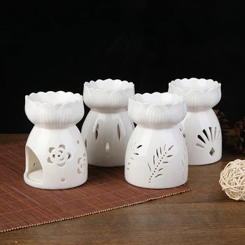 Keraminiai Žvakių Laikiklis Alyvos Smilkalų Degiklis Esminius Aromaterapija Mazuto Degikliais Lempos Porceliano Namų Kambarį Apdaila