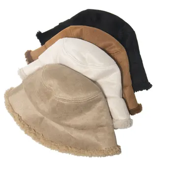 Kietojo Panamos Skrybėlės Moterims Žiemos Lauko Storas Šiltas Kibiro Kepurę Nuo Saulės, Kepurės Mados Lady Kelionės Žvejys Skrybėlės