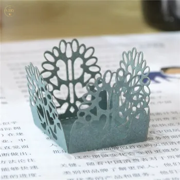 Kinija paštu Nemokamas pristatymas pjovimas lazeriu mini keksiukų vyniojamąjį popierių už vestuvių stalo centerpieces