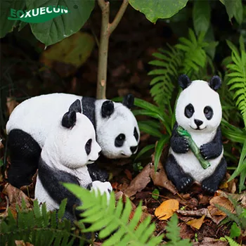 Kinijos Didelės Panda Statulėlės Reikmenys, Vejos, Dekoratyviniai Dekoratyviniai Lauko, Sodo Statulėlės, Papuošalai Sodo Gyvūnai
