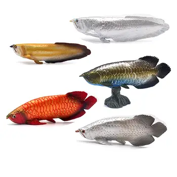 Kinijos Gėlo Vandens Eršketų Arowana Žuvų Imitavimo Modelį Žaislas, Akvariumo Dekoras