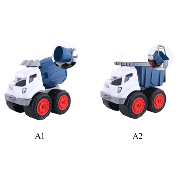 Klasikinis Vaikams Automobilių Žaislas Inžinerijos Automobilio Ekskavatorių Modelio Traktoriaus Žaislas Savivartis Modelis Žaislas Pakrovimo Mini Ekskavatorių Dovana