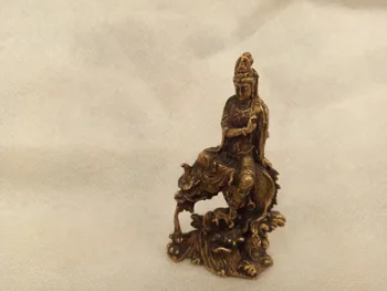 Kolekcionavimas žalvario skulptūra Palmar skulptūra Guanyin Drakonas