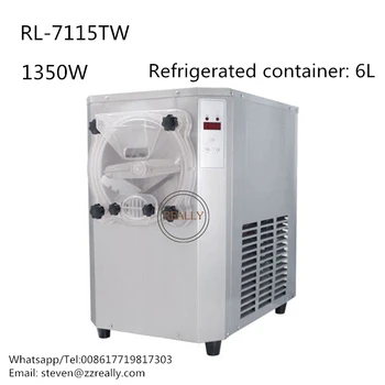 Komercinės LR-7115TW automatinė 6L nerūdijančio plieno sunku ice cream makers sunku ledų mašina