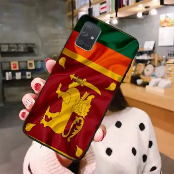 KPUSAGRT Šri Lanka vėliavos Dažytos Telefono dėklas Samsung Galaxy A21S A01 A11 A31 A81 A10 A20 A30 A40 A50 A70 A80 A71 A51