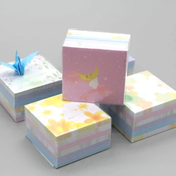Kvadratinių Origami Popieriaus vienoje Pusėje Lankstymo Spalvų Dokumentus Kids Rankų darbo 