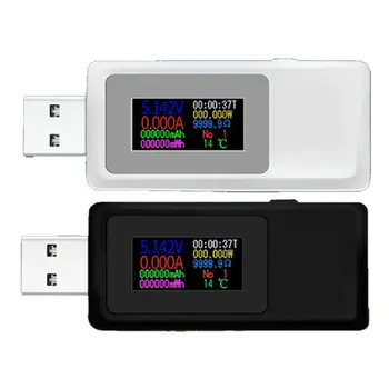 KWS-MX19 USB Detektorius Voltmeter Ammeter USB Testeris Įtampos Srovės Maitinimo Stebėti