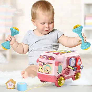 Kūdikių Perkusija, Fortepijonas Autobusų Žaislas Švietimo Vaikiška Dovana Kūdikių Ankstyvosios Vaikystės Smegenų Vystymuisi Beldžiasi Fortepijonas Žaislas