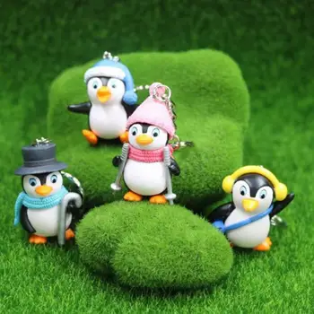 Kūrybos Mielas Pingvinas Keychain Pakabukas Mielas Gyvūnų Dovanų Maišelis Gimtadienio Amatų Pakabukas Žaislai Pakabukas Vaikams G7U9