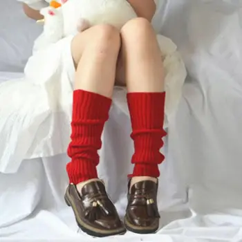 Lady Moterų Saldainiai Spalvos Trikotažo Žiemos Kojų Šildytuvus Šiltas Kelio Dovanų Kojinės, Batai Style Antblauzdžiai Įkrovos Prarasti Koją Įkrovos Aukštos N7C3