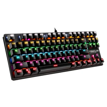 Laidinio Mechaninė Klaviatūra G50 Laidinio Žalioji Ašis Spalvinga RGB Šviesos Žaidimų Mechaninė Klaviatūra, Kompiuterių Žaidimų Klaviatūra