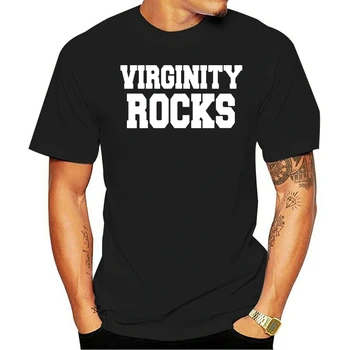 Laisvalaikio O-kaklo marškinėliai Vyrams trumpomis Rankovėmis Nekaltybę Uolų Slim Fit Viršūnes Moterims