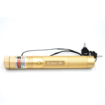 Lazerinis žymeklis deginimas didelės galios medžioklės žalia lazer taktinis Lazerio akyse Pen 303 laserpen Galingas žibintuvėlis laserpointer