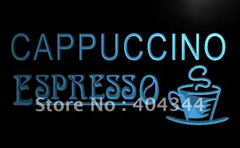 LB317 - Cappuccino Espresso Kava, Kavinė LED Neon Light Pasirašyti namų dekoro amatai
