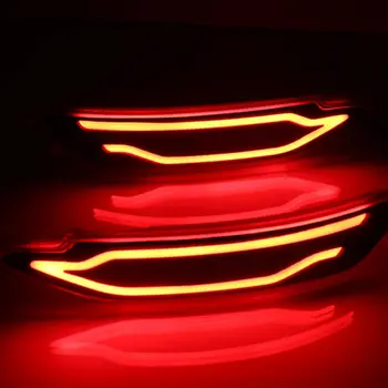 LED Galinio Bamperio Atšvaito Šviesą Tucson-2017, funkcija Galinis Rūko Žibintas ,Galinis Bamperis Šviesos, Stabdžių Šviesos Priedai