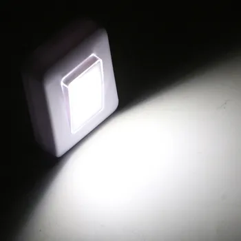 LED Nakties Šviesos COB LED Bevielis Pereiti sienos Žibintas su baterijomis Pagal Cabine COB Lempa Namų Vonios Naktį Šviesos