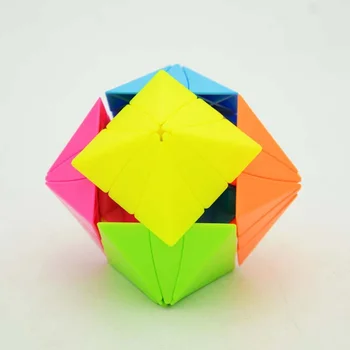 Lefun Spalvinga Juodos spalvos Akių Greitis Magic Cube Stickerless Puzzle Žaidimas Kubeliai Švietimo Žaislai, Dovanos Vaikams, Suaugusiems