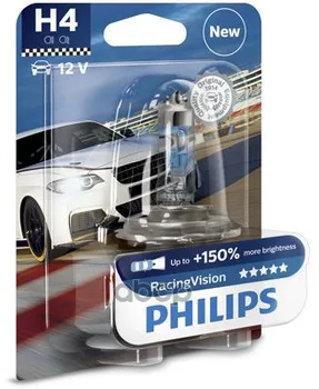 Lempos Philips 12342rvb1 h4 12V 60/55W lenktynių viziją + 150% (1 pc) Philips str. 12342RVB1
