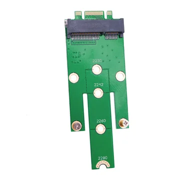 Lengvas Montavimas Jungtis SSD Desktop Mini 2242 2230 2260 M. 2 B Adapterio plokštę NGFF Konverteris Klavišą MSATA Lentos Pridėti PCI-e